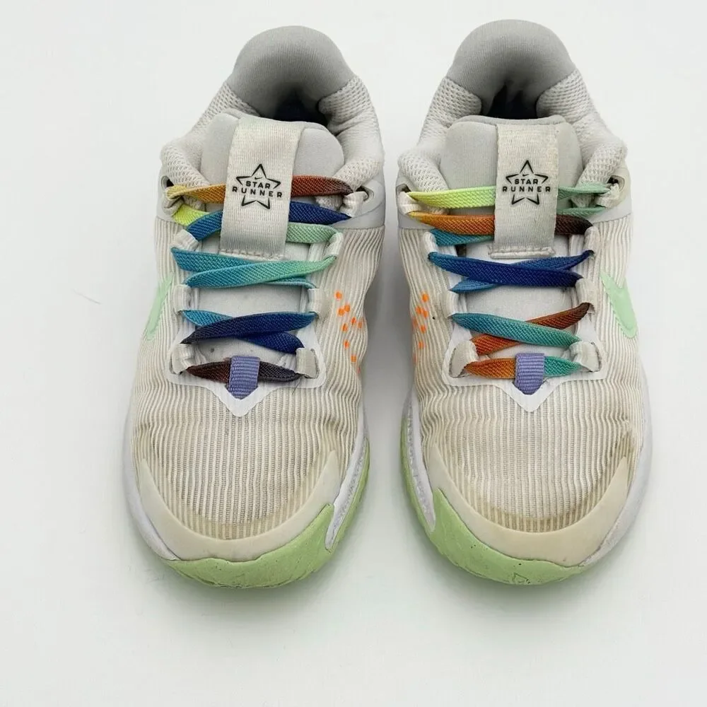 Nike Star Runner 4 Next Nature SE White Proton Dust Total Orange Vapor Green Sli